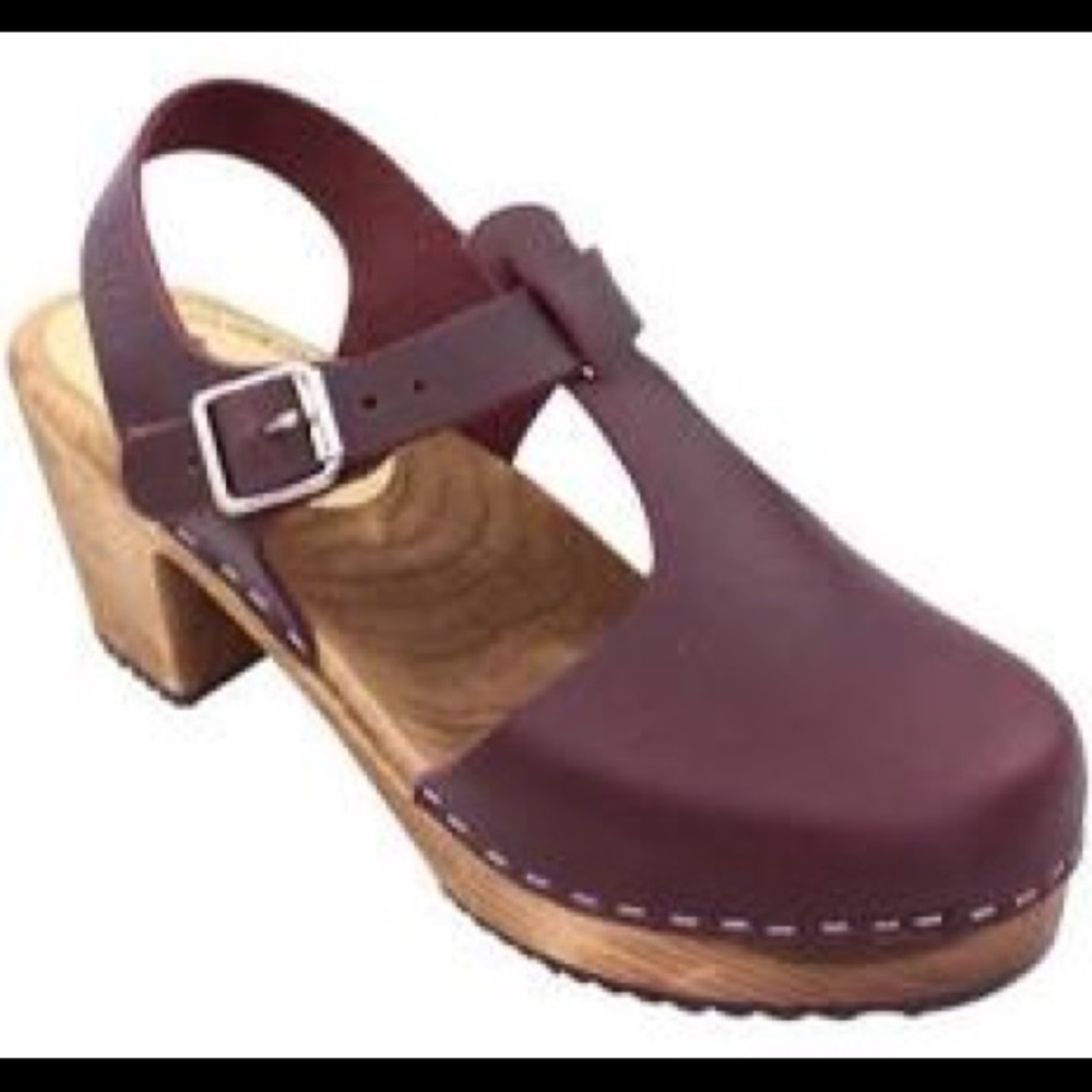 Used lotta from Stockholm clogs t strap